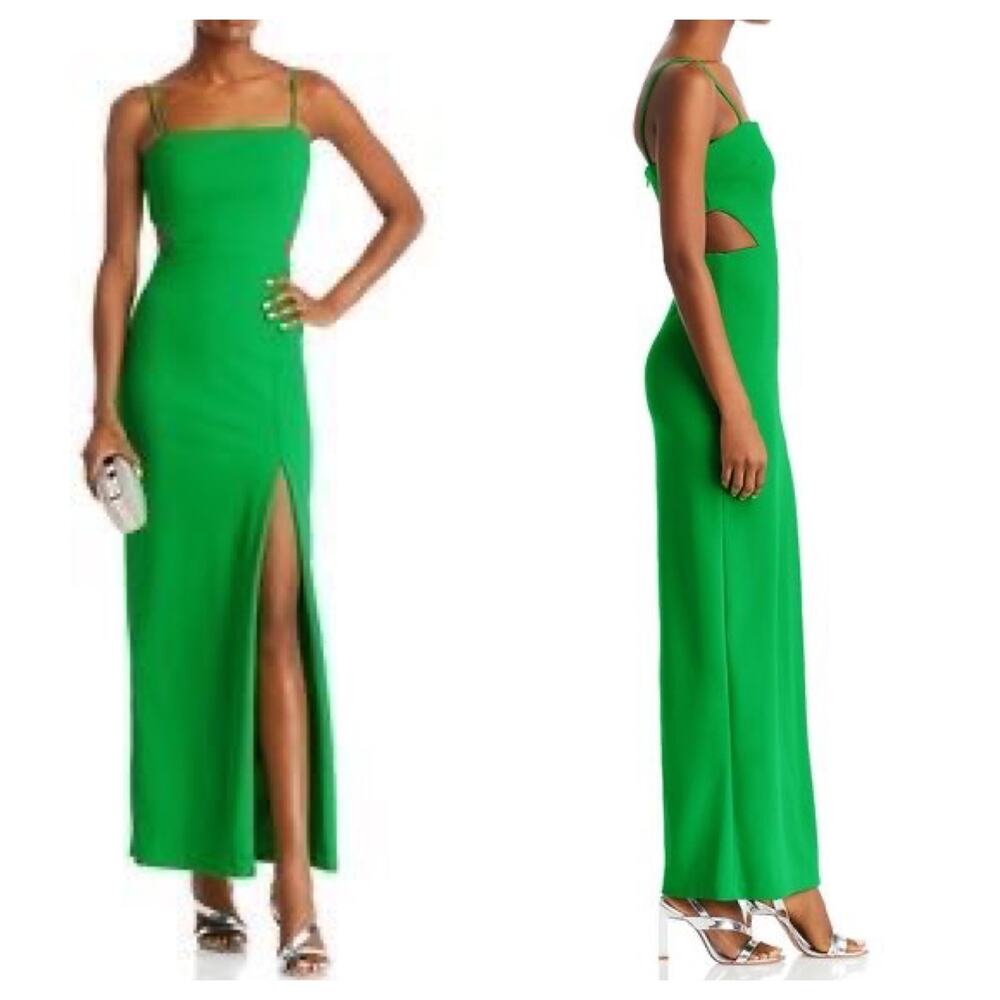 AQUA Cutout‎ Crepe Gown Size 0